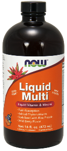 What are the benefits of a liquid multivitamin? This unique formula utilizes brown rice protein as a stabilizing agent for maximum bioavailability of the vitamins, minerals and phytonutrients. Liquid formula for fast absorption includes kelp, lycopene, grape seed, wild blueberry and more. Buy at Seacoast Vitamins Today!.
